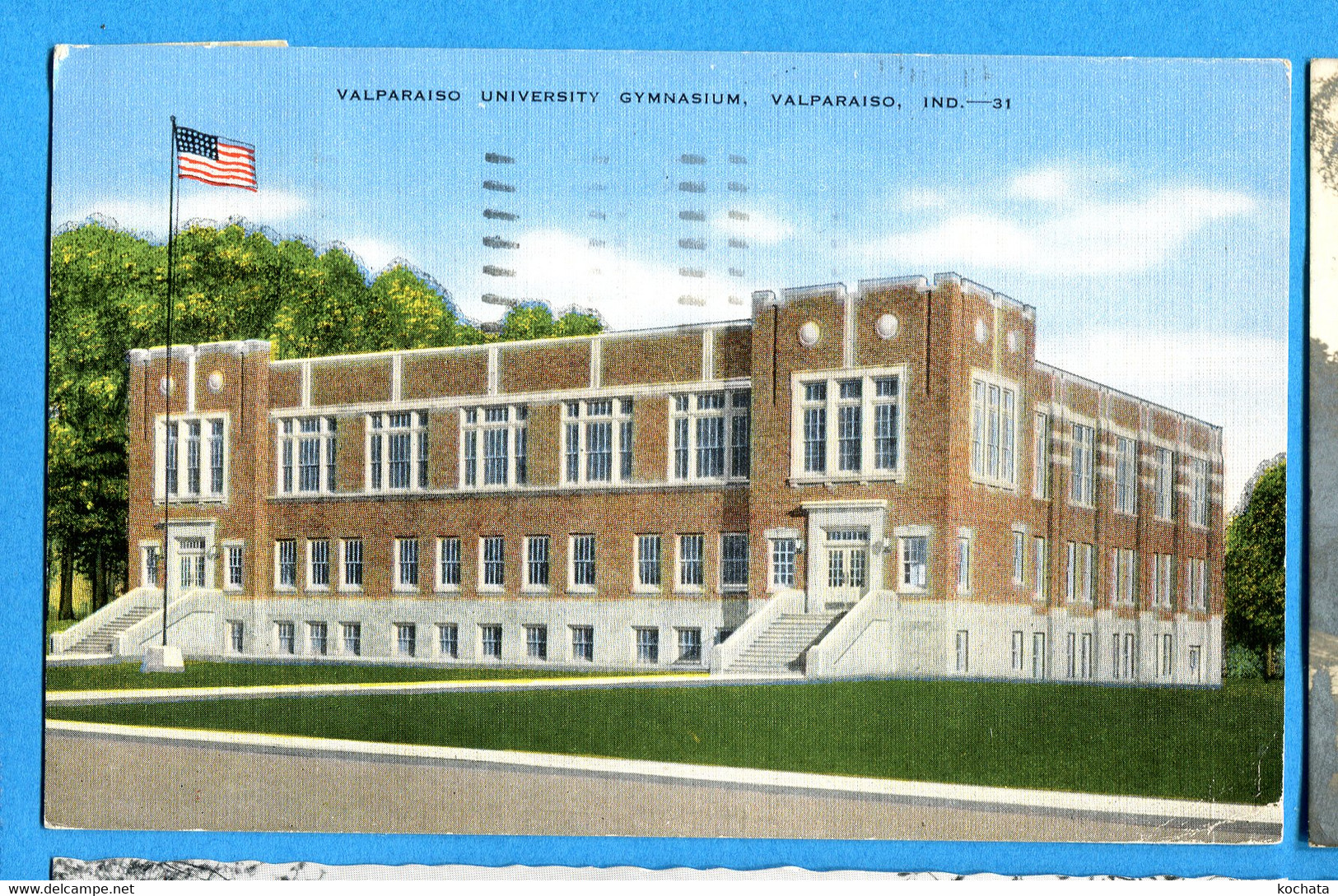 N14-24, Valparaiso University Gymnasium, 31, Circulée 1951 - Sonstige & Ohne Zuordnung