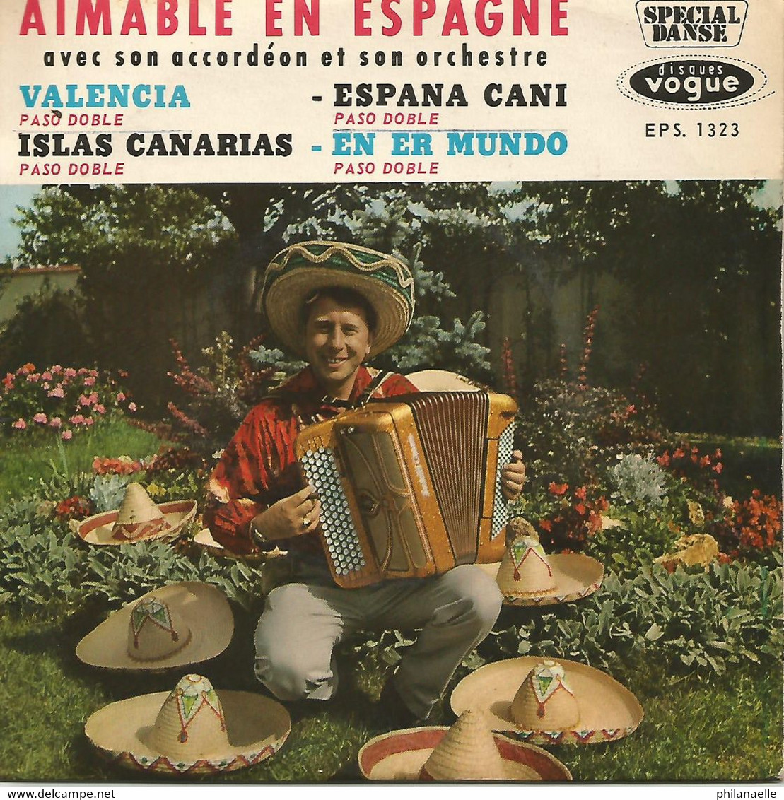 Aimable En Espagne Avec Son Accordéon Et Son Orchestre - 1962 - Instrumental