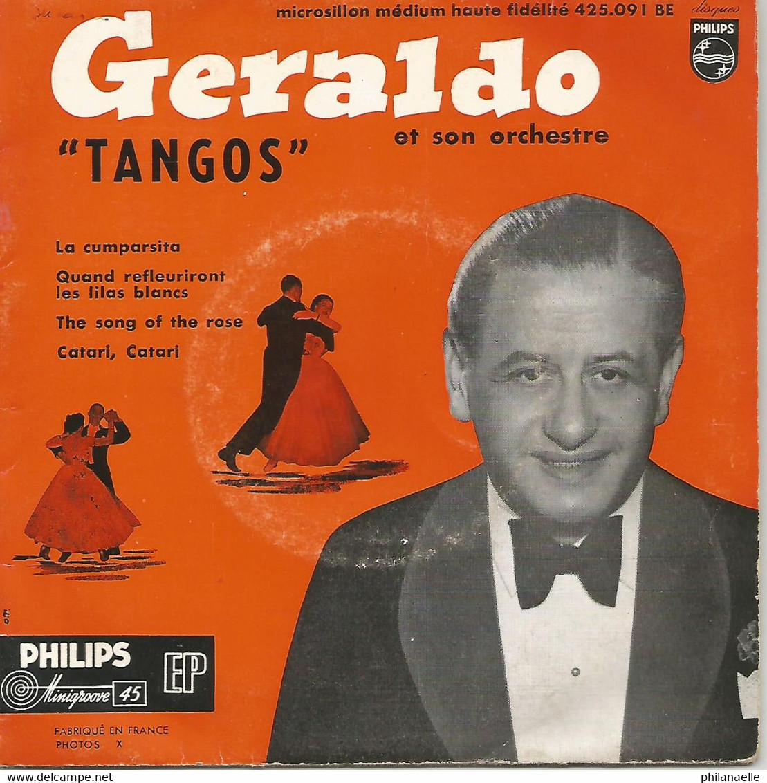 Geraldo Et Son Orchestre - Tangos - La Cumparsita, Quand Refleuriront Les Lilas Blancs, The Song Of Rose, Catari - Strumentali