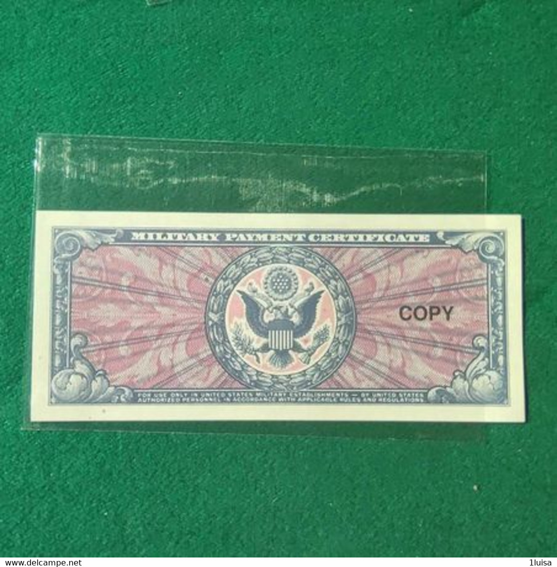 STATI UNITI 5 DOLLARS  COPY - 1951-1954 - Series 481