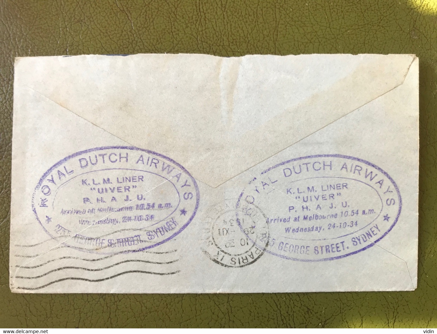 AUSTRALIE Belle Lettre Bon Affranchissement Belle Flamme Seul Sur Lettre - Storia Postale