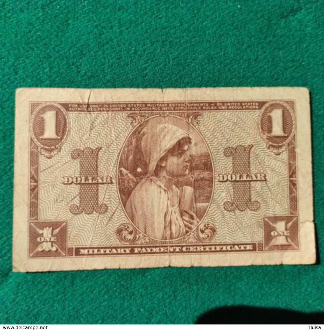 STATI UNITI 1 DOLLAR - 1954-1958 - Series 521