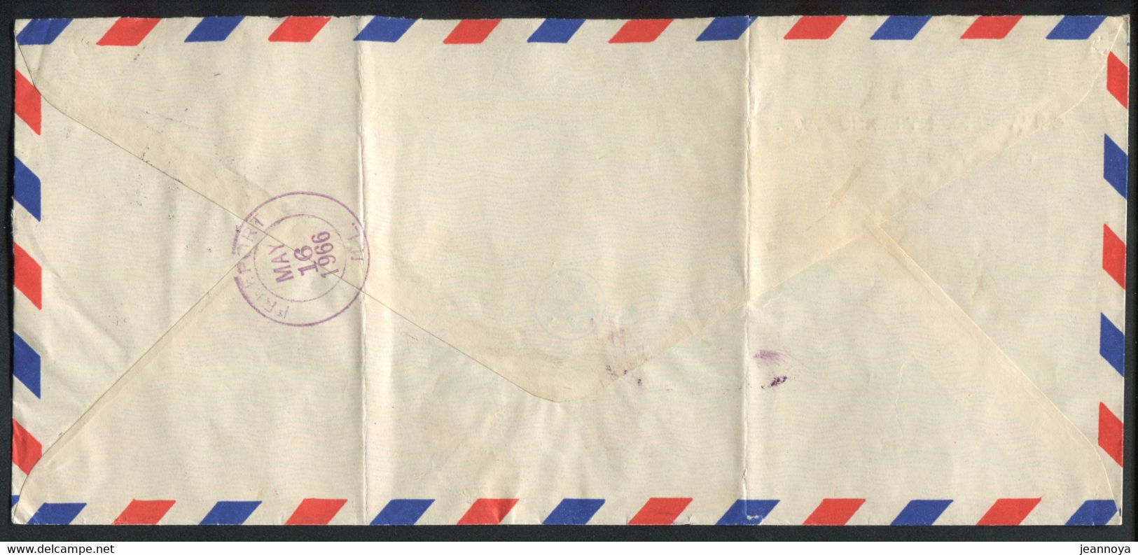 FORMOSE - N° 515 + 524 (2) / LR AVION DE TAIPEI LE 13/6/1966 POUR LES USA. TB - Lettres & Documents