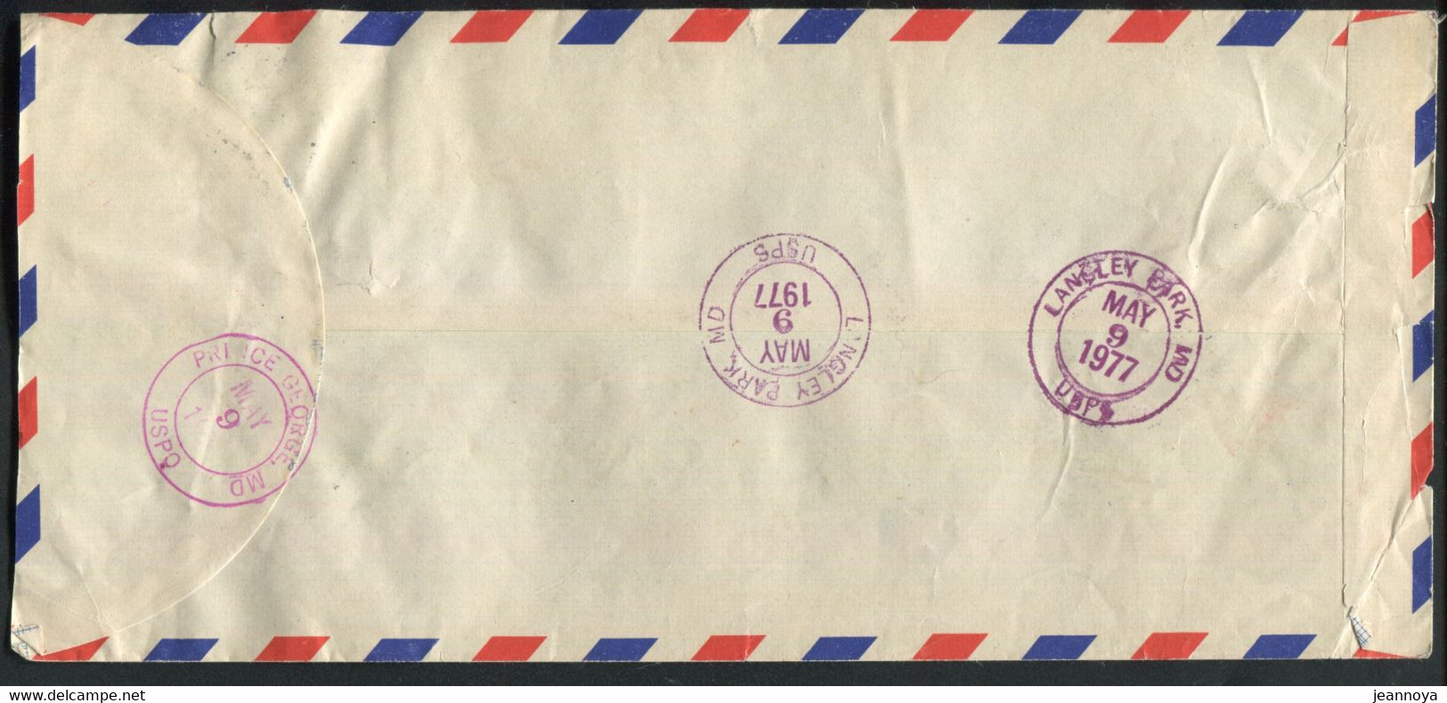 FORMOSE - N° 1106 + 1108(2) / LR AVION DE TAIPEI LE 5/7/1977 POUR LES USA. TB - Covers & Documents