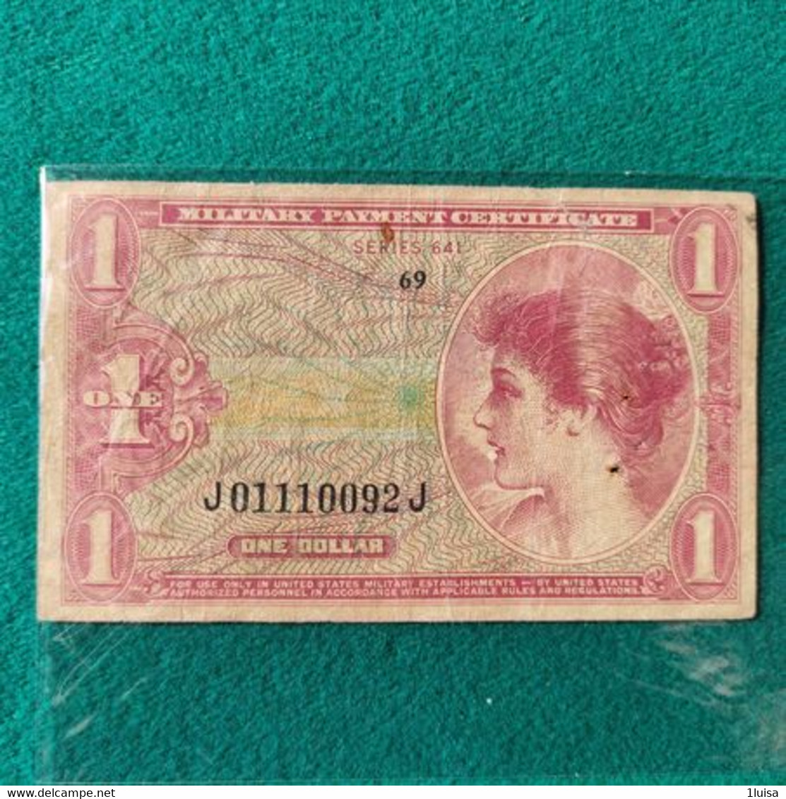 STATI UNITI 1 DOLLAR - 1965-1968 - Reeksen 641