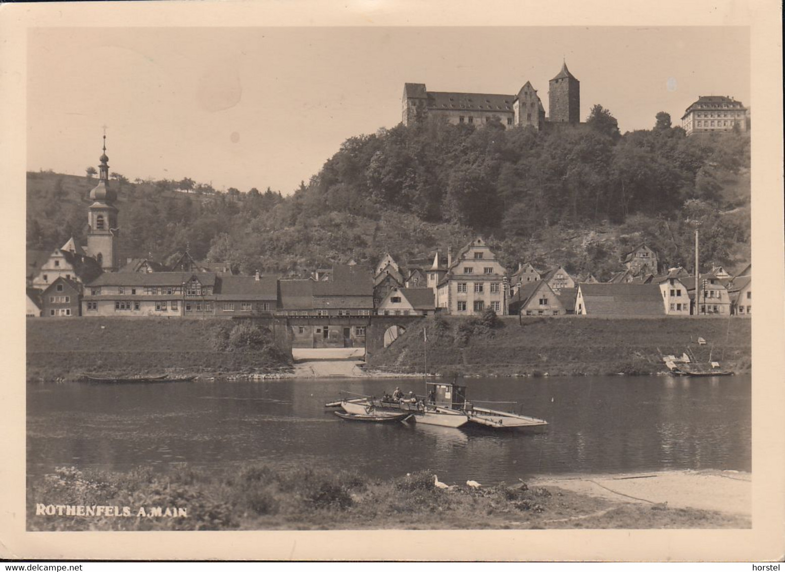 D-97851 Rothenfels Am Main - Alte Fähre - Ferry - Stamp - Lohr