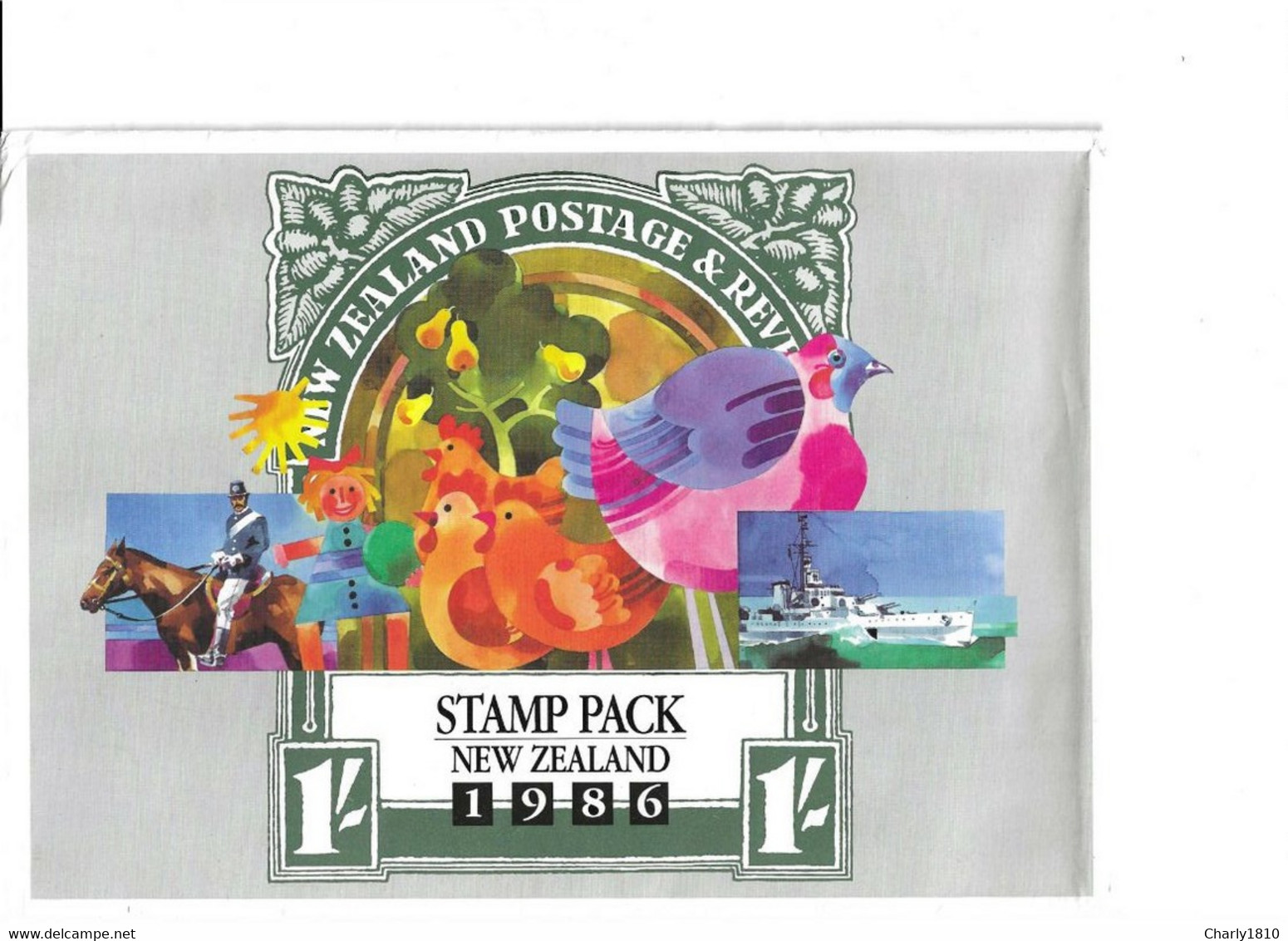 Stamp Pack 1986 Presentation Pack - Presentation Packs