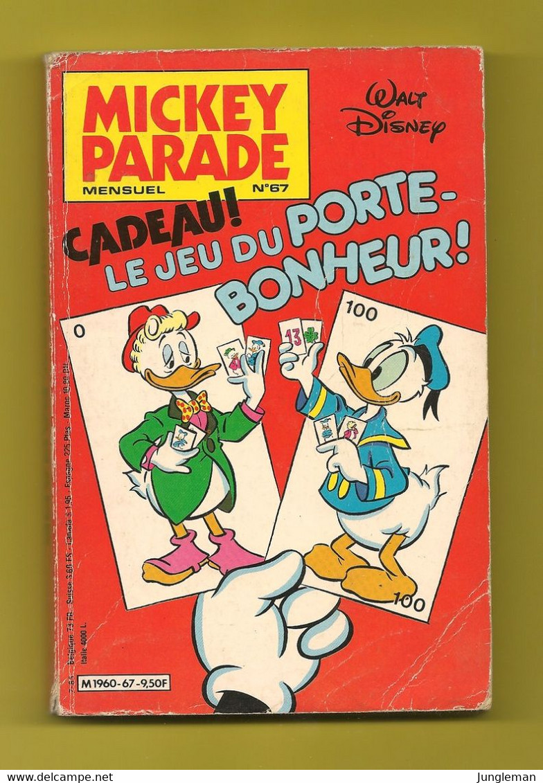 Mickey Parade N° 67 - Edité Par Edi-Monde / SNEF - Juillet 1985 - Mickey Parade