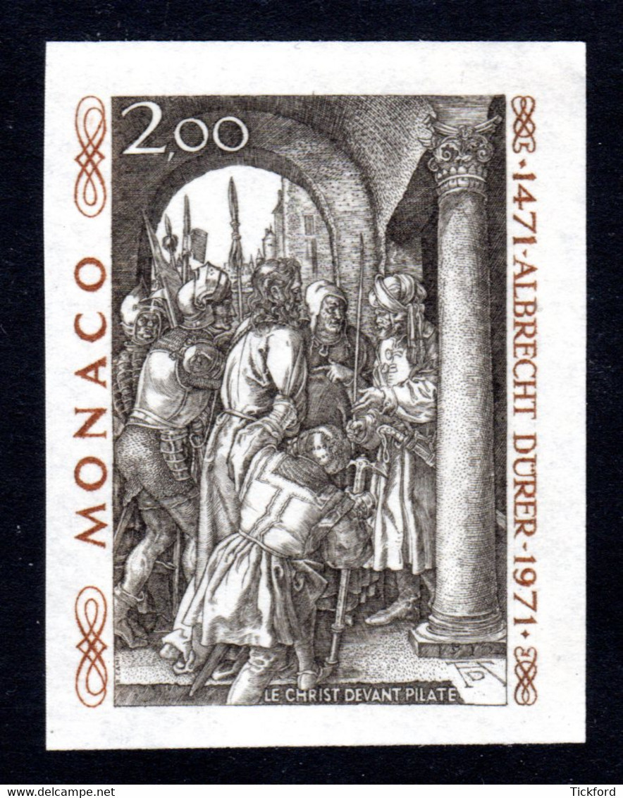 MONACO 1972 - Yvert N° 876a Non Dentelé NEUF** LUXE/MNH, Albrecht Dürer, TB - Ongebruikt