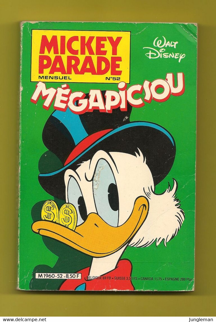 Mickey Parade N° 52 - Edité Par Edi-Monde / SNEF - Avril 1984 - Mickey Parade