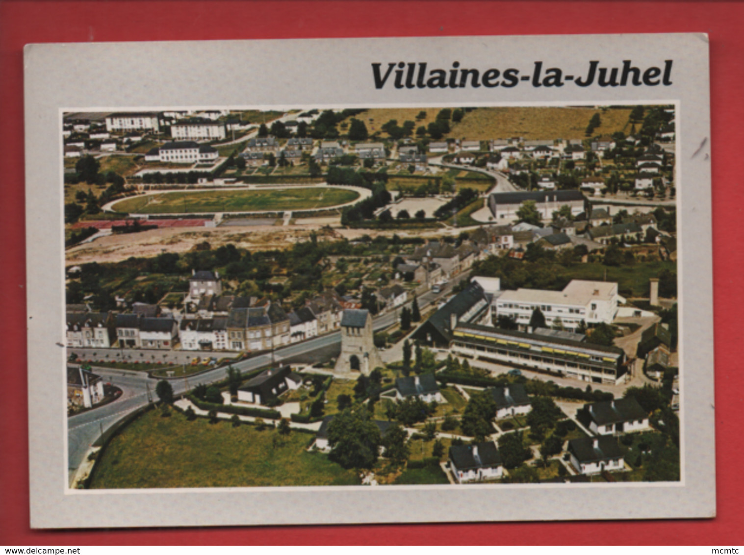 CPM - Villaines La Juhel  -( Mayenne) -  Vue Générale Aérienne - Villaines La Juhel
