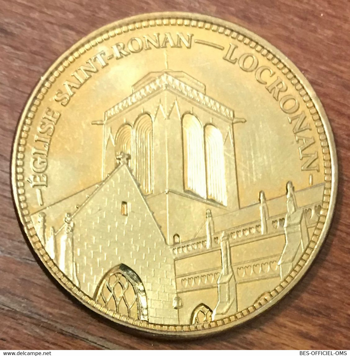 29 LOCRONAN ÉGLISE SAINT-RONAN LE CLOCHER MDP 2013 MÉDAILLE MONNAIE DE PARIS JETON TOURISTIQUE MEDALS COINS TOKENS - 2013