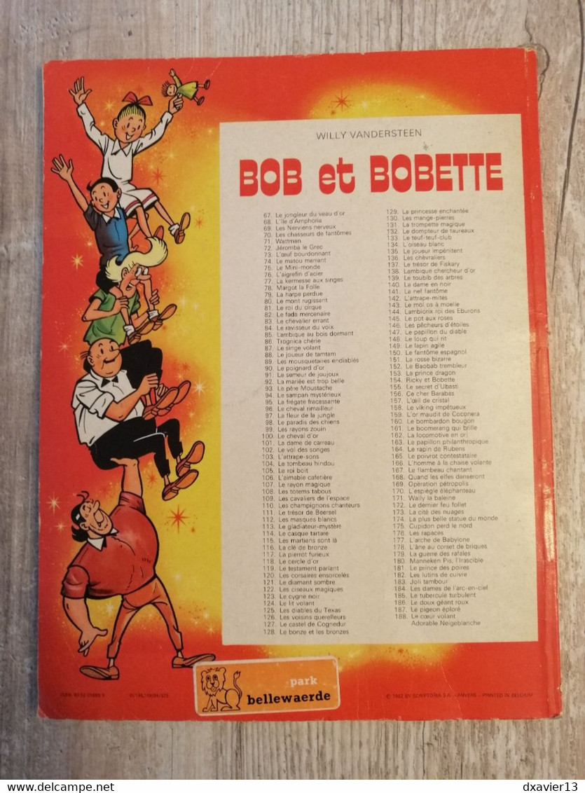 Bande Dessinée - Bob Et Bobette 188 - Adorable Neigeblanche (1982) - Bob Et Bobette