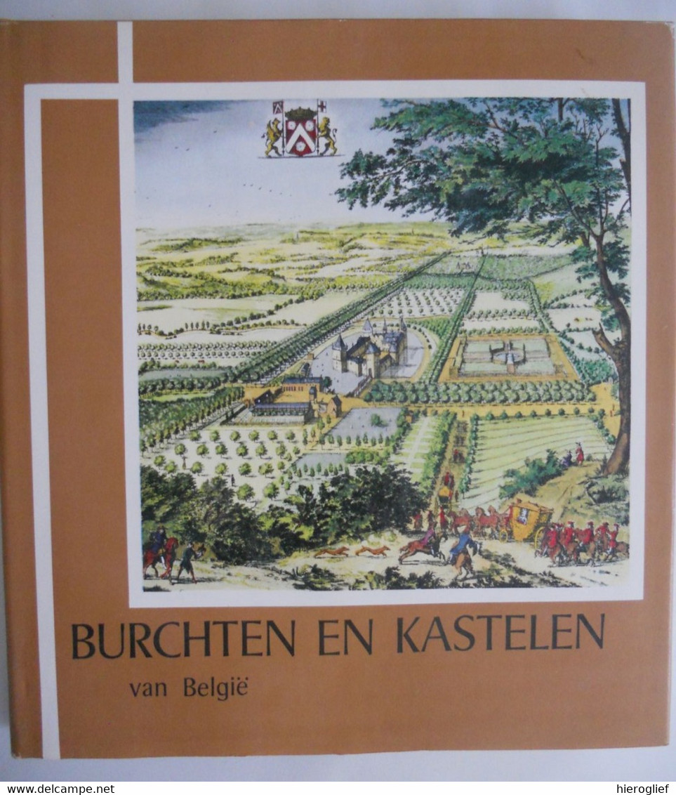 9 Albums historia BURCHTEN EN KASTELEN van BELGIË  boeken 2 t.e.m. 10 met alle chromo's