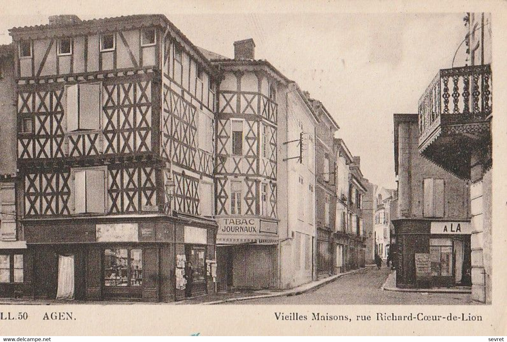 AGEN. - Vieilles Maisons, Rue Richard-Coeur-de-Lion - Agen