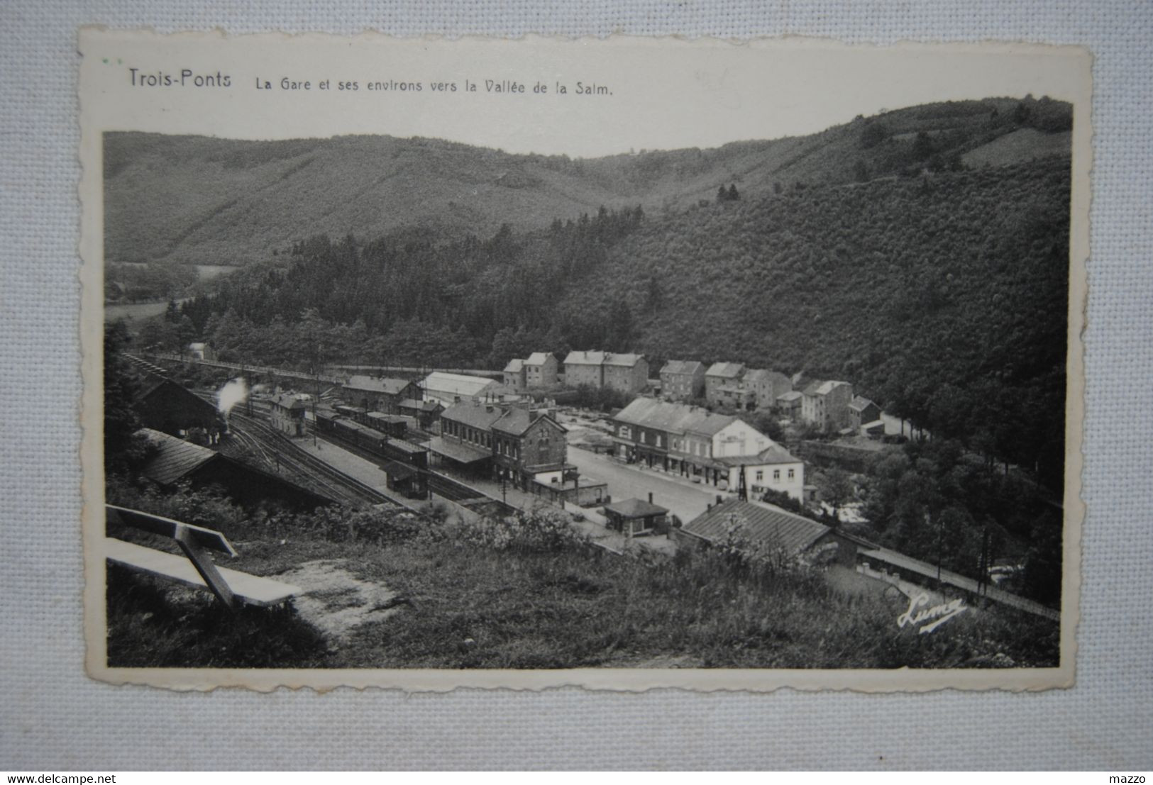 6191/ TROIS-PONTS -La Gare Et Environs (Luma) - Trois-Ponts