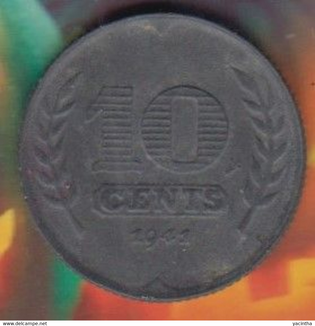 @Y@      Nederland    10   Cent    1941  (3620) - Aruba