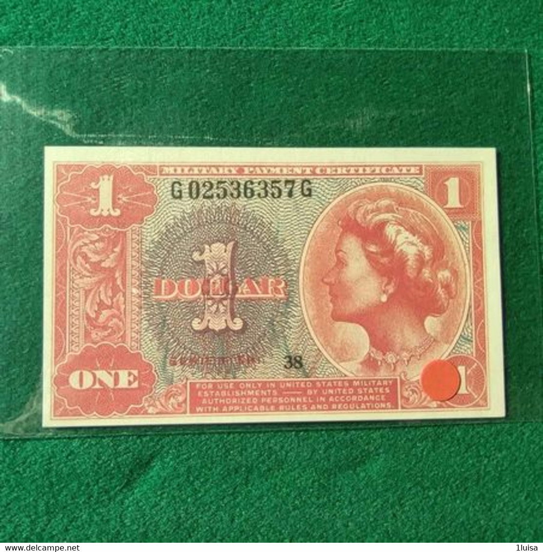 STATI UNITI 1 DOLLAR COPY - 1961-1964 - Serie 591