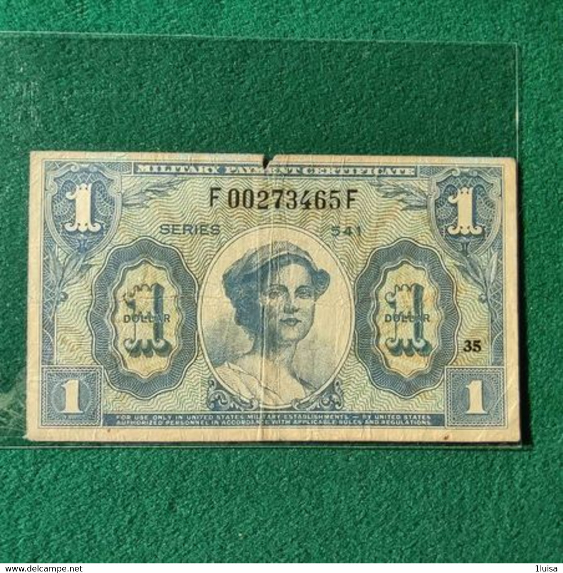 STATI UNITI 1 DOLLAR - 1958-1961 - Series 541