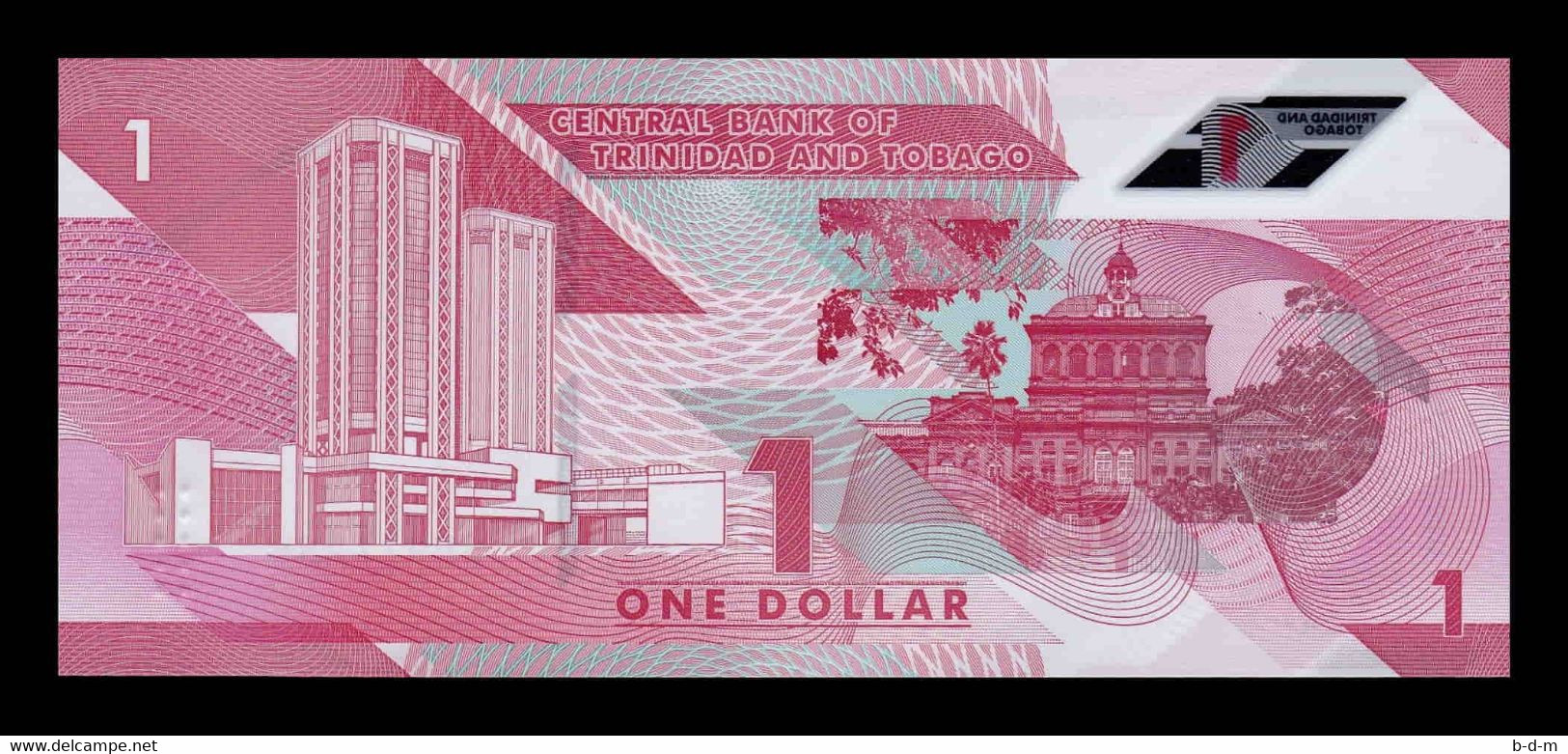 Trinidad & Tobago 1 Dollar 2020 (2021) Pick New Capicua Radar Polymer SC UNC - Trinité & Tobago