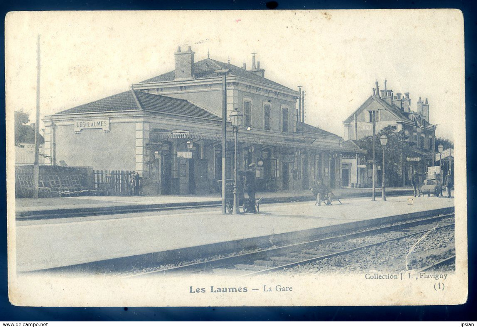 Cpa Du 21  Les Laumes  La Gare    JA22-03 - Venarey Les Laumes