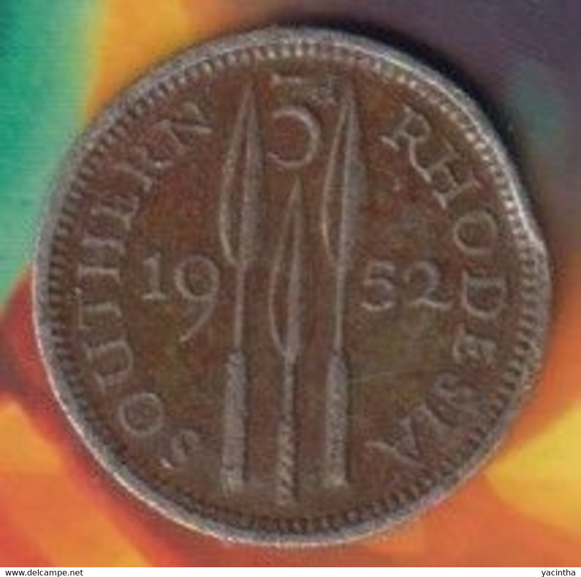 @Y@   Rhodesië    3  Cent  1952  (104) - Rhodesia
