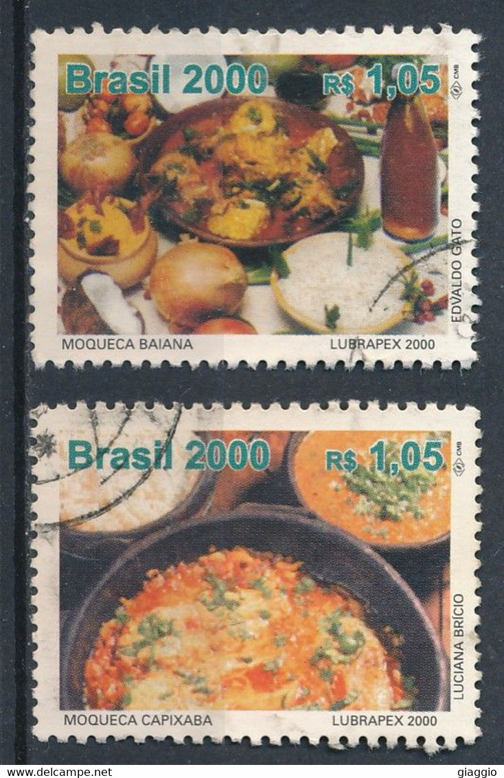 °°° BRASIL - Y&T N°2564/65 - 2000 °°° - Used Stamps