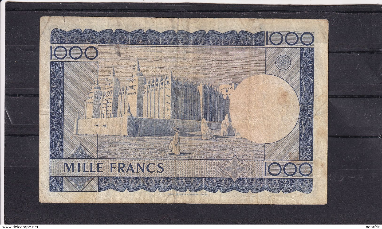 Mali 1000 Fr   2nd Issue  Fine - West African States