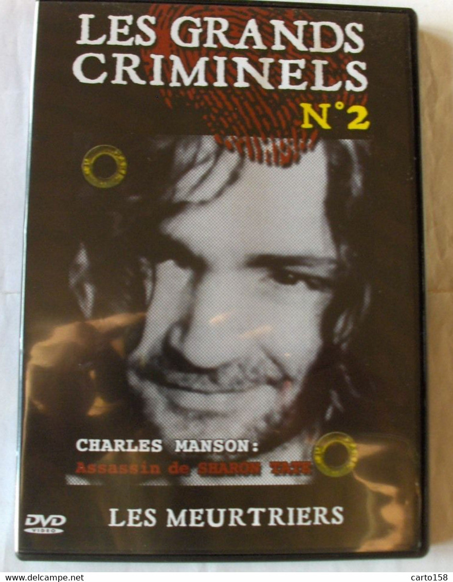 DVD   -   LES GRANDS CRIMINELS - CHARLES MANSON - Documentaire