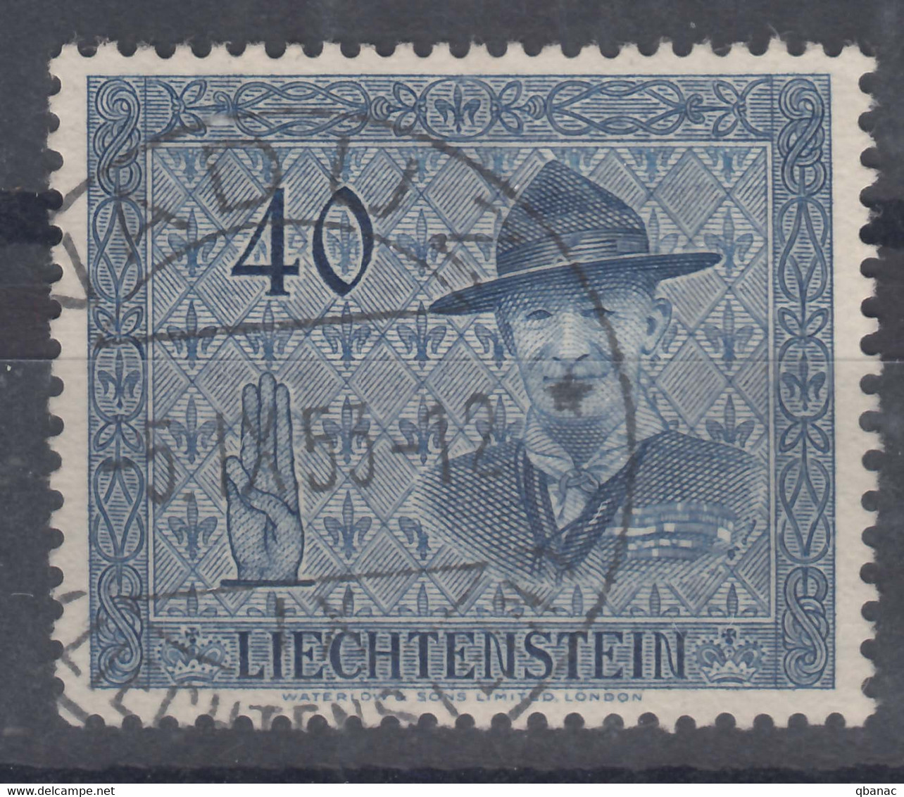 Liechtenstein 1953 Mi#318 Used - Used Stamps
