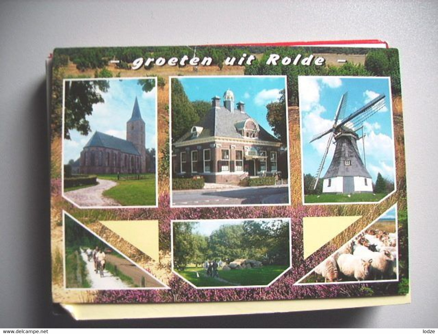 Nederland Holland Pays Bas Rolde Met Molen En Kerk - Rolde