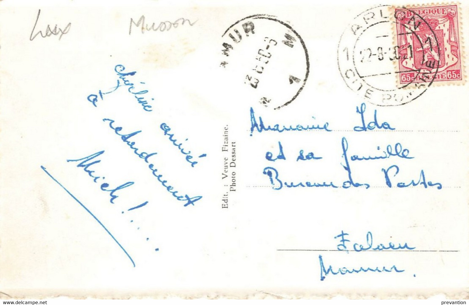 SIGNEULX - La Fromagerie - Carte Circulé - Musson