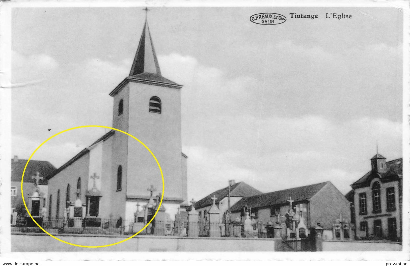 TINTANGE - L'Eglise - Carte Circulé - Fauvillers
