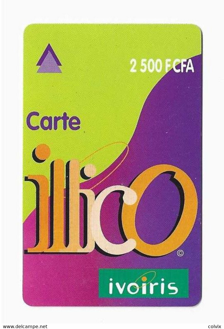 COTE D'IVOIRE Prepayé ILLICO IVOIRIS 2500 FCFA - Ivory Coast