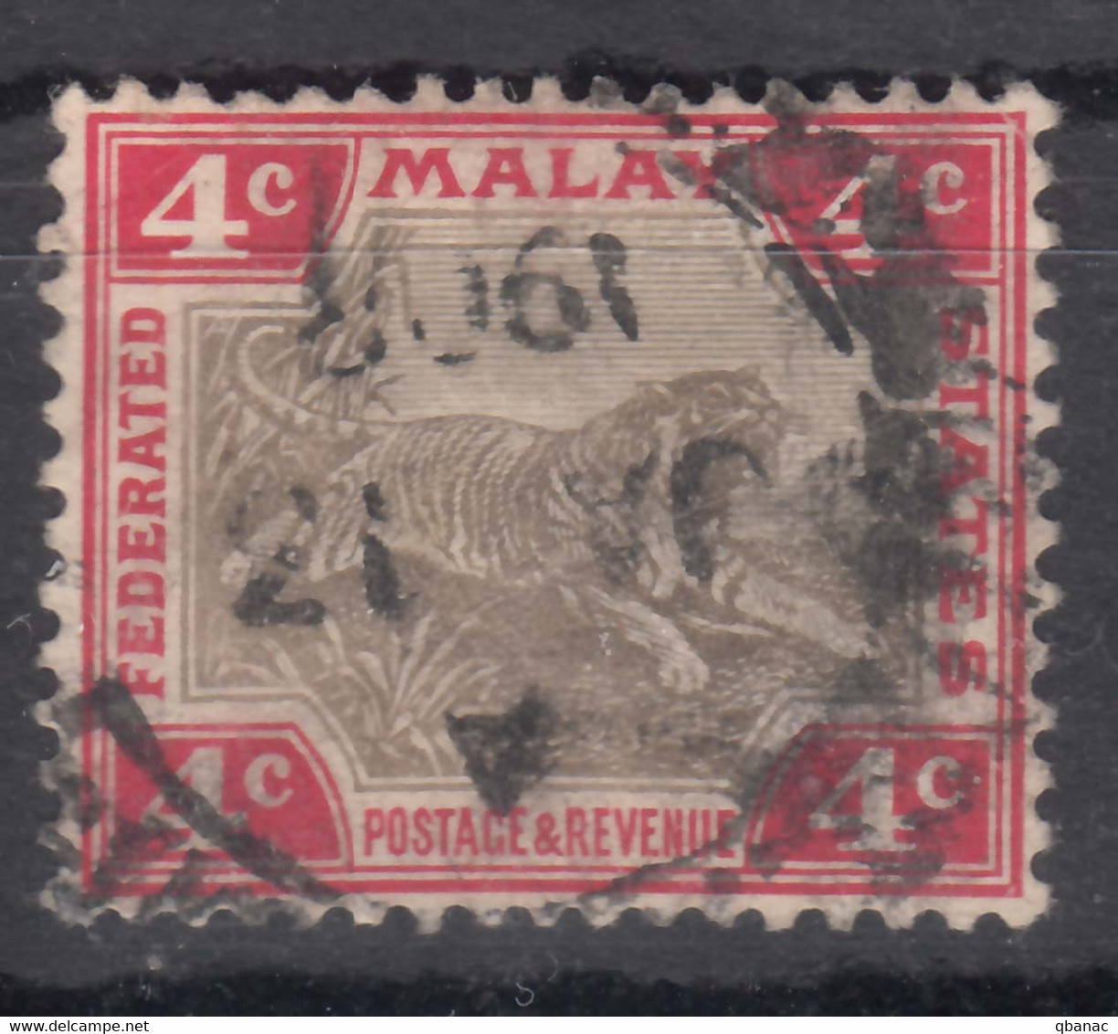 Malaya Federated States 1901 Mi#17 Used - Federated Malay States