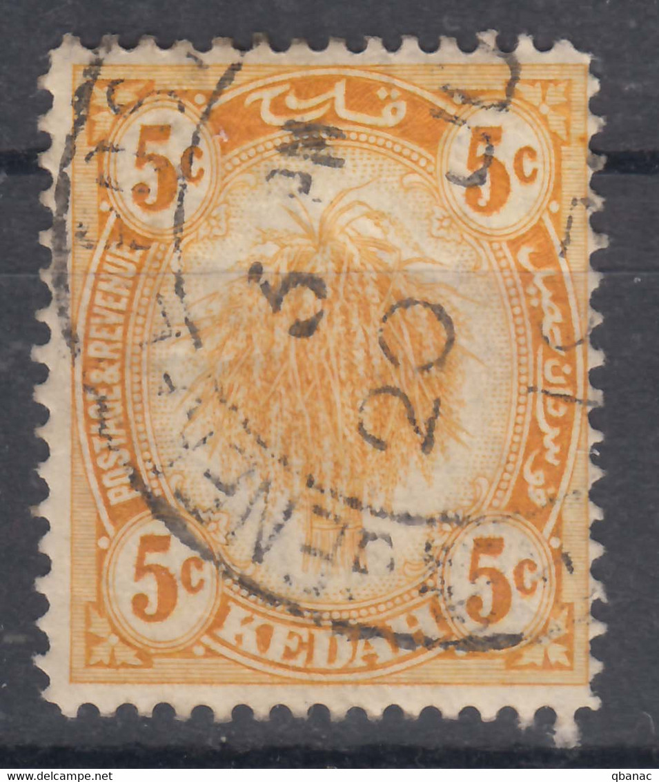 Kedah 1922 Mi#39 Used - Kedah