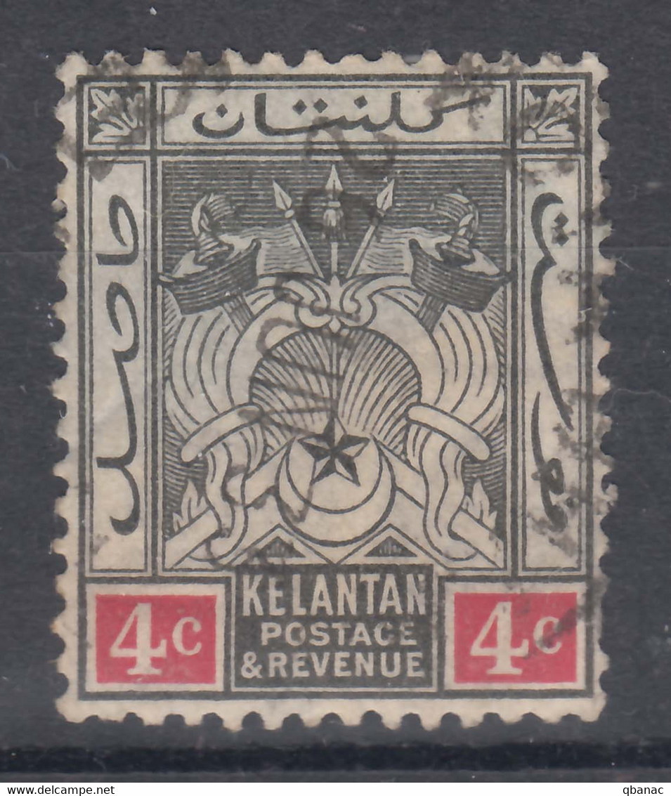 Kelantan 1921 Mi#19 Used - Kelantan