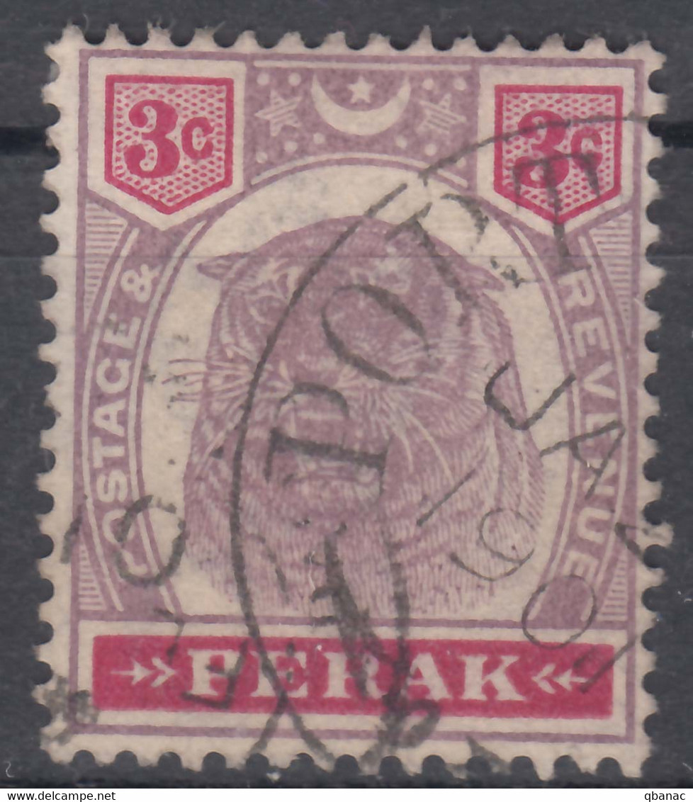 Perak 1895 Mi#21 Used - Perak