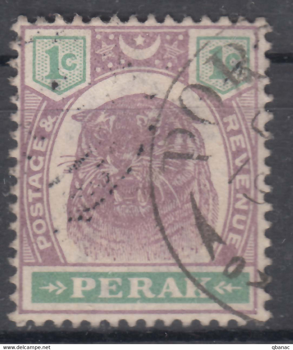 Perak 1895 Mi#19 Used - Perak