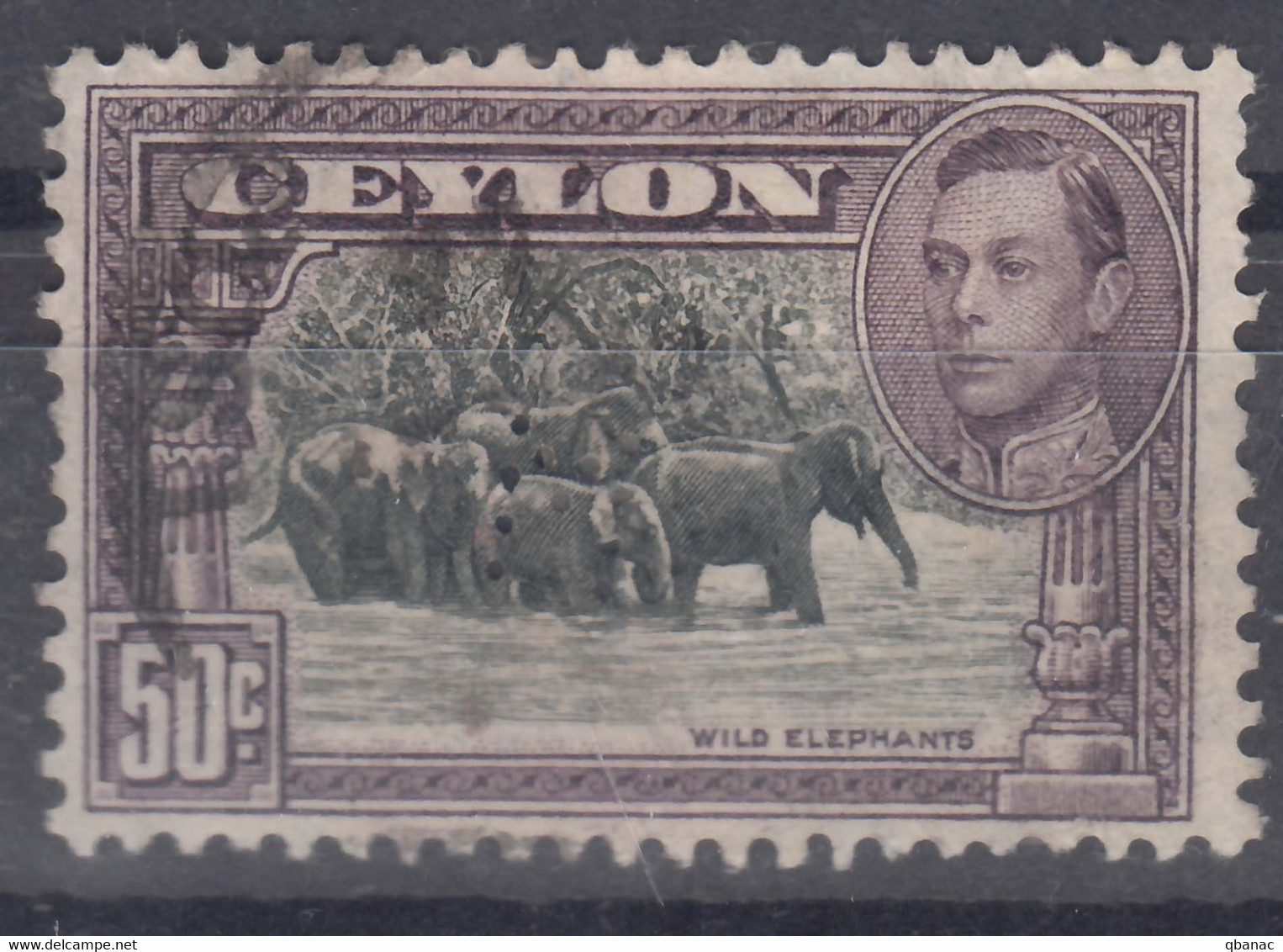 Ceylon (Sri Lanka) 1938 Mi#239 F Used - Sri Lanka (Ceylan) (1948-...)