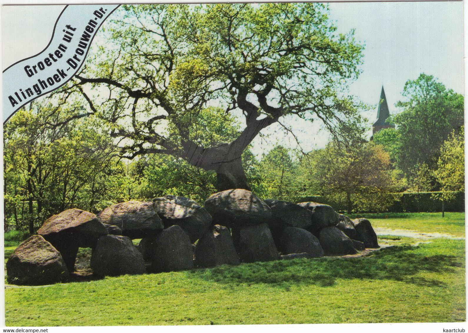 Groeten Uit Alinghoek-Drouwen - (Drenthe, Nederland/Holland) - Hunebed / Dolmen -  Nr. L 3370 - Odoorn