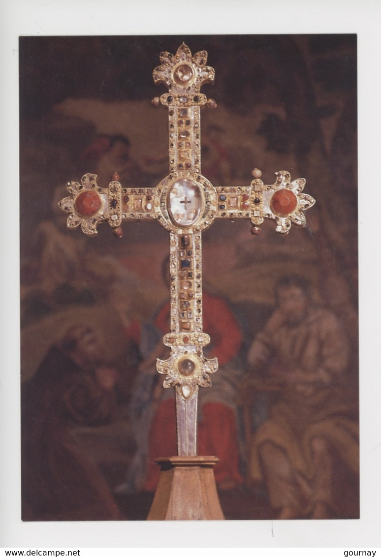 Castelnau De Montmiral - Croix Reliquaire De La Vraie Croix (1341 Ou XIVè S.) Cp Vierge (religion) - Castelnau De Montmirail