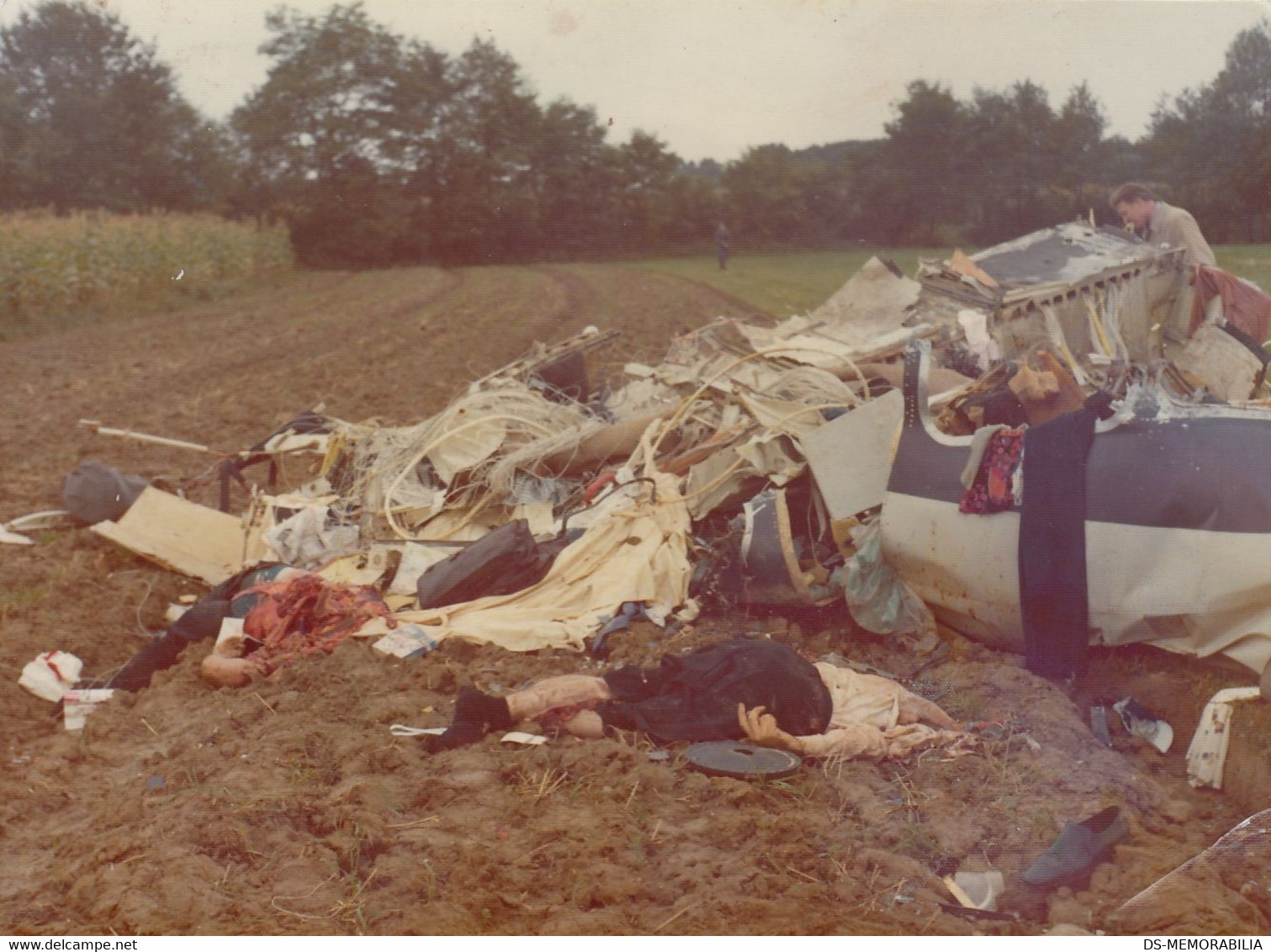 Aviation Accident British Airways & Inex Adria Yugoslavia 1976 Original Press Photo - Ongevalen