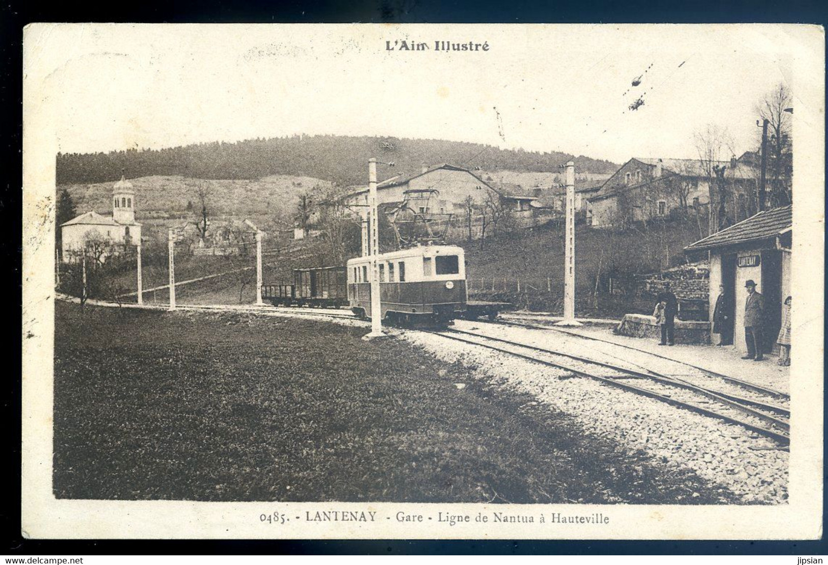 Cpa Du 01 Lantenay  Gare  -- Ligne De Nantua à Hauteville     JA22-07 - Zonder Classificatie