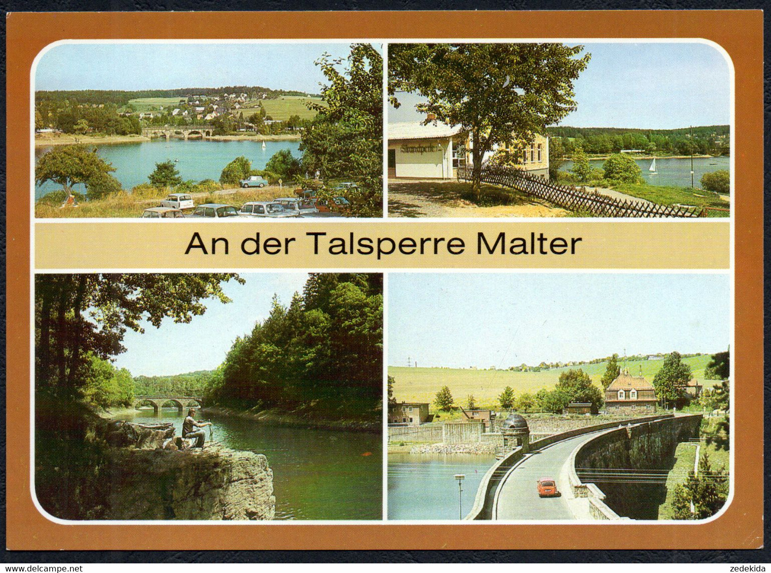 D3281 - TOP Talsperre Malter Gaststätte Strandperle - Bild Und Heimat Reichenbach - Dippoldiswalde