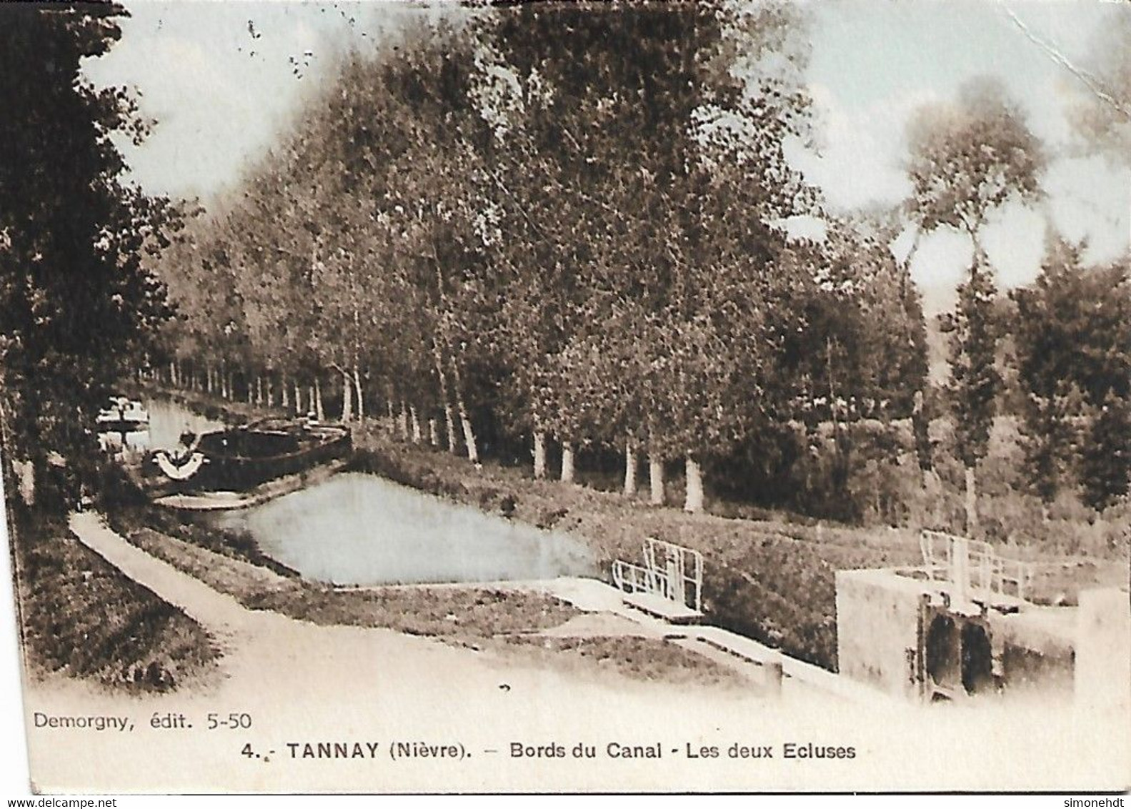 TANNAY - Bords Du Canal - Les Deux Ecluses - Tannay