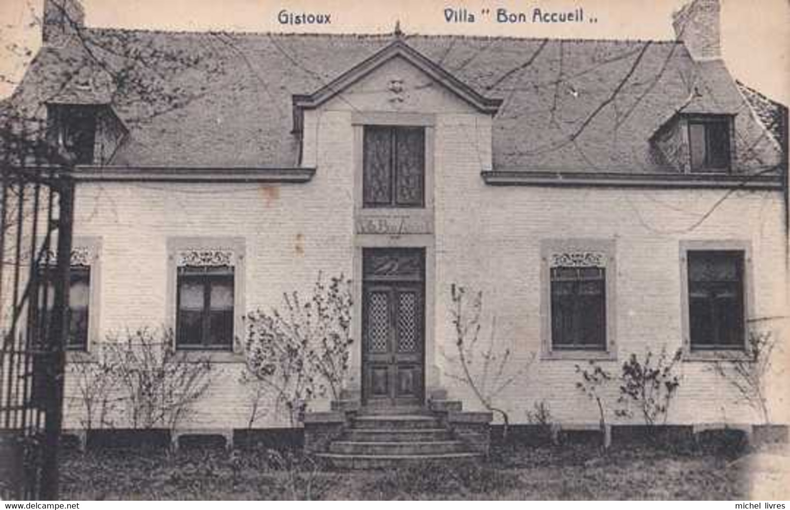 Gistoux - Villa Bon Accueil - Chaumont-Gistoux - Circulé En 1921 - BE - Chaumont-Gistoux