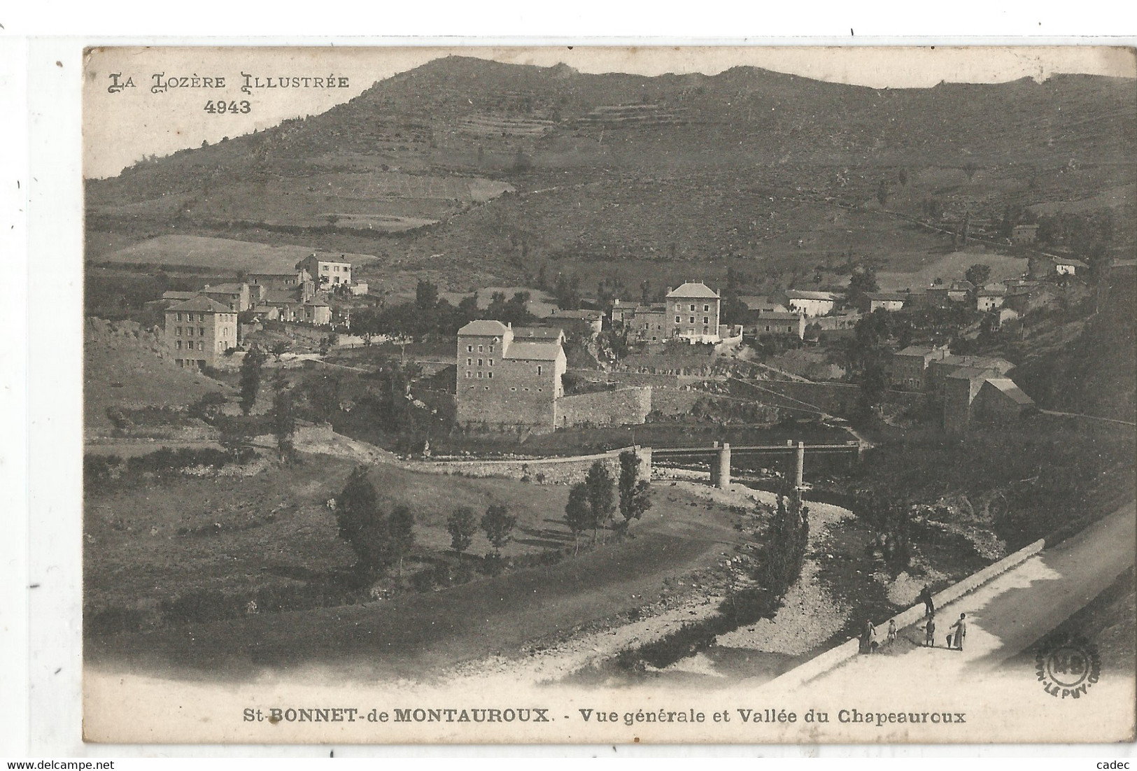 ST BONNET De MONTAUROUX Vue Generale - Altri & Non Classificati