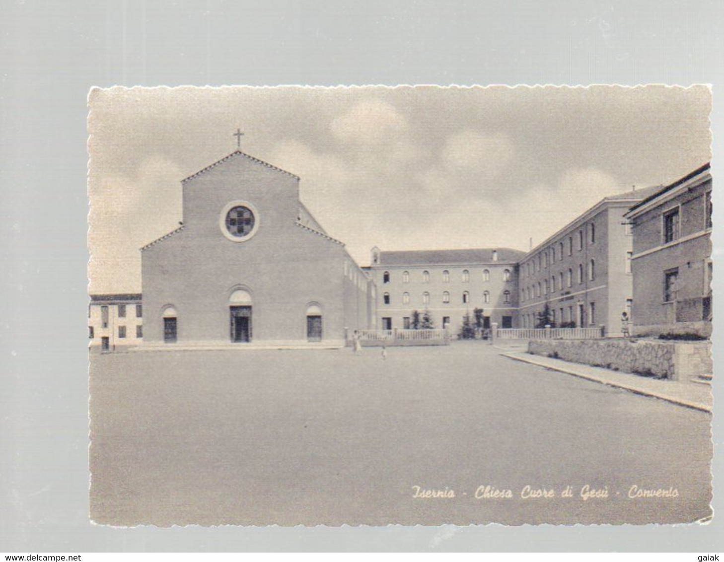 161  ISERNIA  Chiesa  Cuore Di Gesù E Convento - Isernia