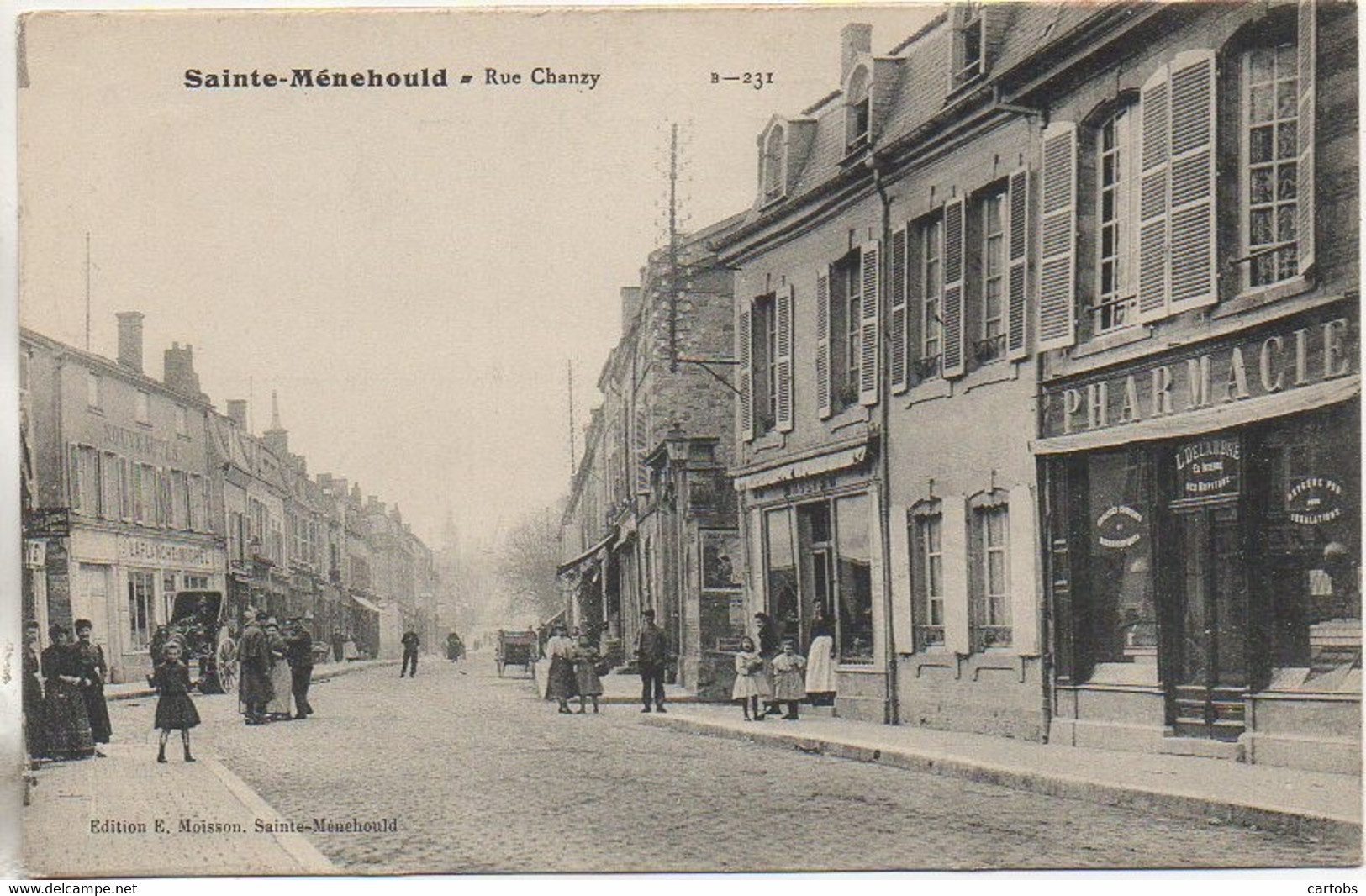 51 SAINTE-MENEHOULD  Rue De Chanzy (2) - Sainte-Menehould